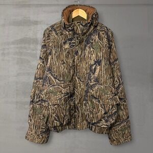 Columbia Sportswear Company Mossy Oak Camo Removable Liner Jacket Men's Large